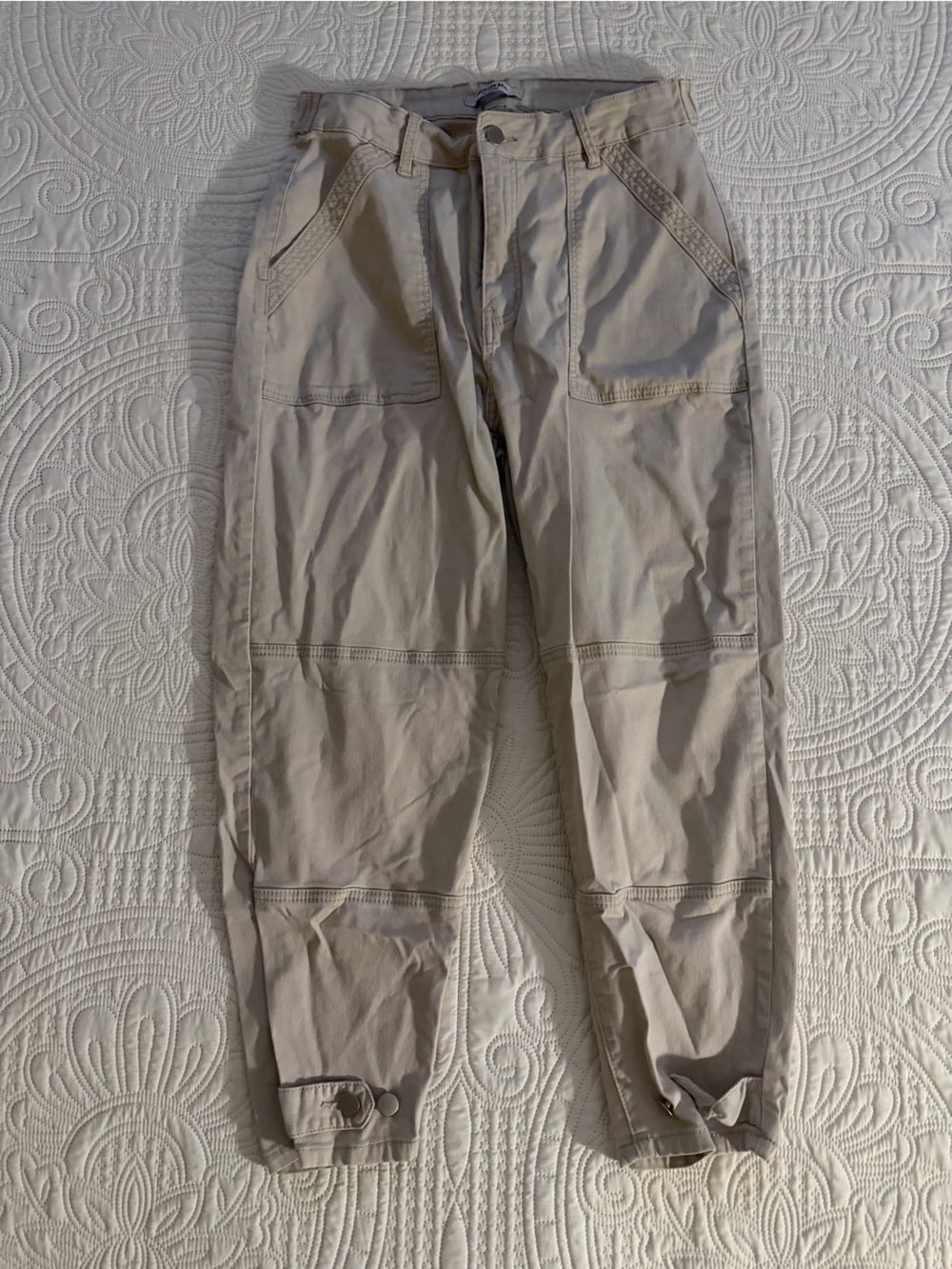 Beige Capris